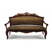 Диван Император-Люкс ясень (№3,60 Velvet-Lux,Ткань Vilvet Lux)