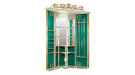 Кабинет Ренессанс Голд клен (Авт. № 3,Манчестер 60 yellow green ш1,95)